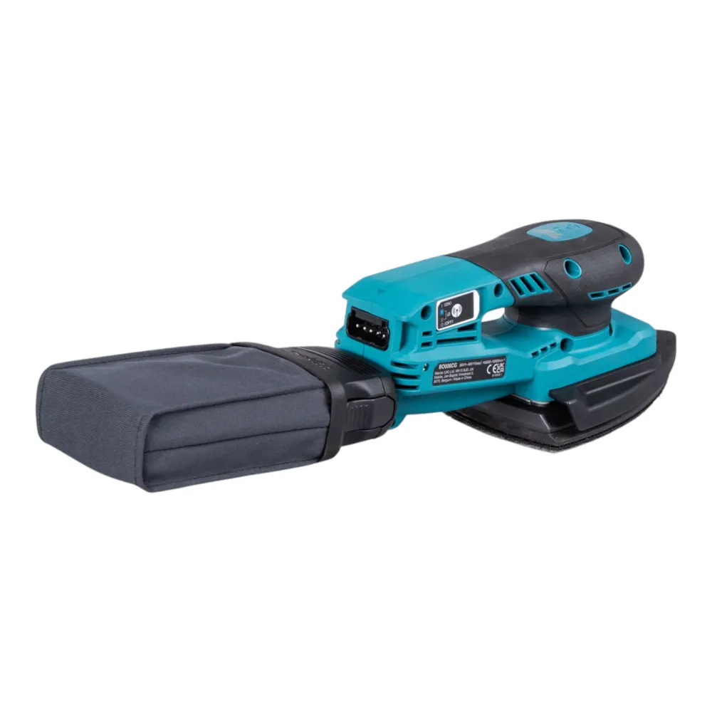 Makita BO 006 CGT201 Akumulatorowa szlifierka delta 40 V maks. 100 x 150 mm skok 3,0 mm Bezszczotkowa + 2x akumulator 5,0...