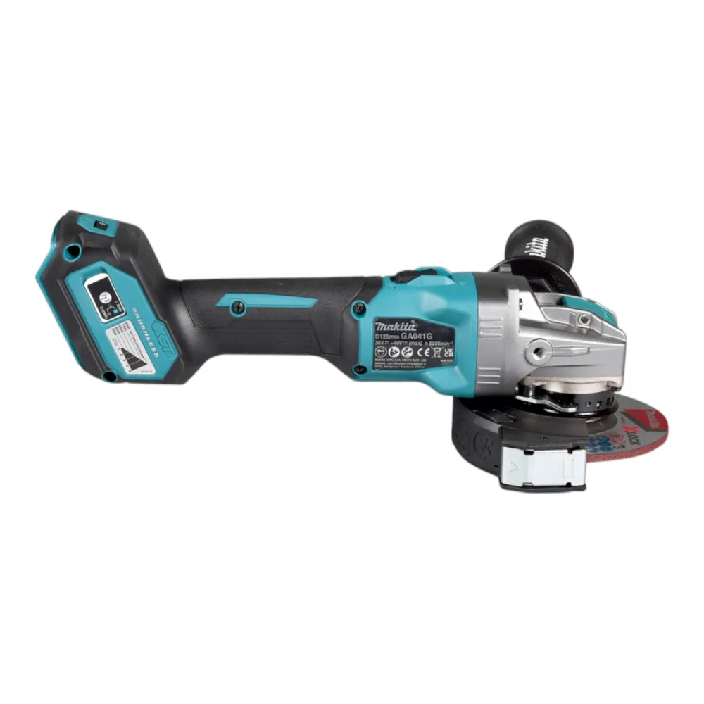 Makita GA 041 GZ Akumulatorowa szlifierka kątowa 40 V maks. 125 mm X-LOCK Brushless Solo - bez akumulatora, bez ładowarki