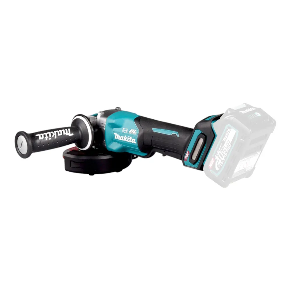 Makita GA 047 GT201 Akumulatorowa szlifierka kątowa 40 V maks. 125 mm X-LOCK Bezszczotkowa + 2x akumulator 5,0 Ah + ładowarka