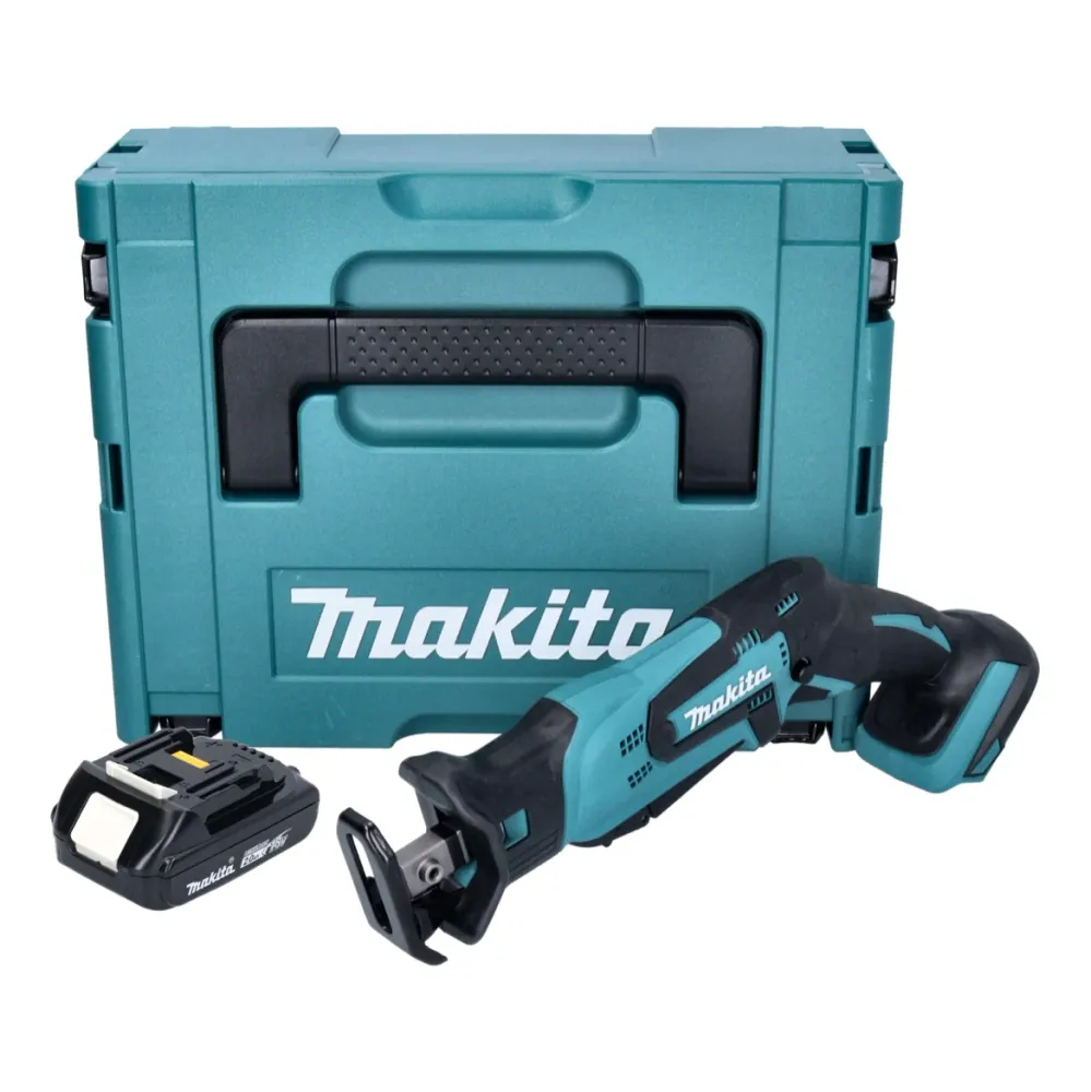 Akumulatorowa pił szablasta Makita DJR 185 A1J 18 V + 1x akumulator 2,0 Ah + Makpac - bez ładowarki