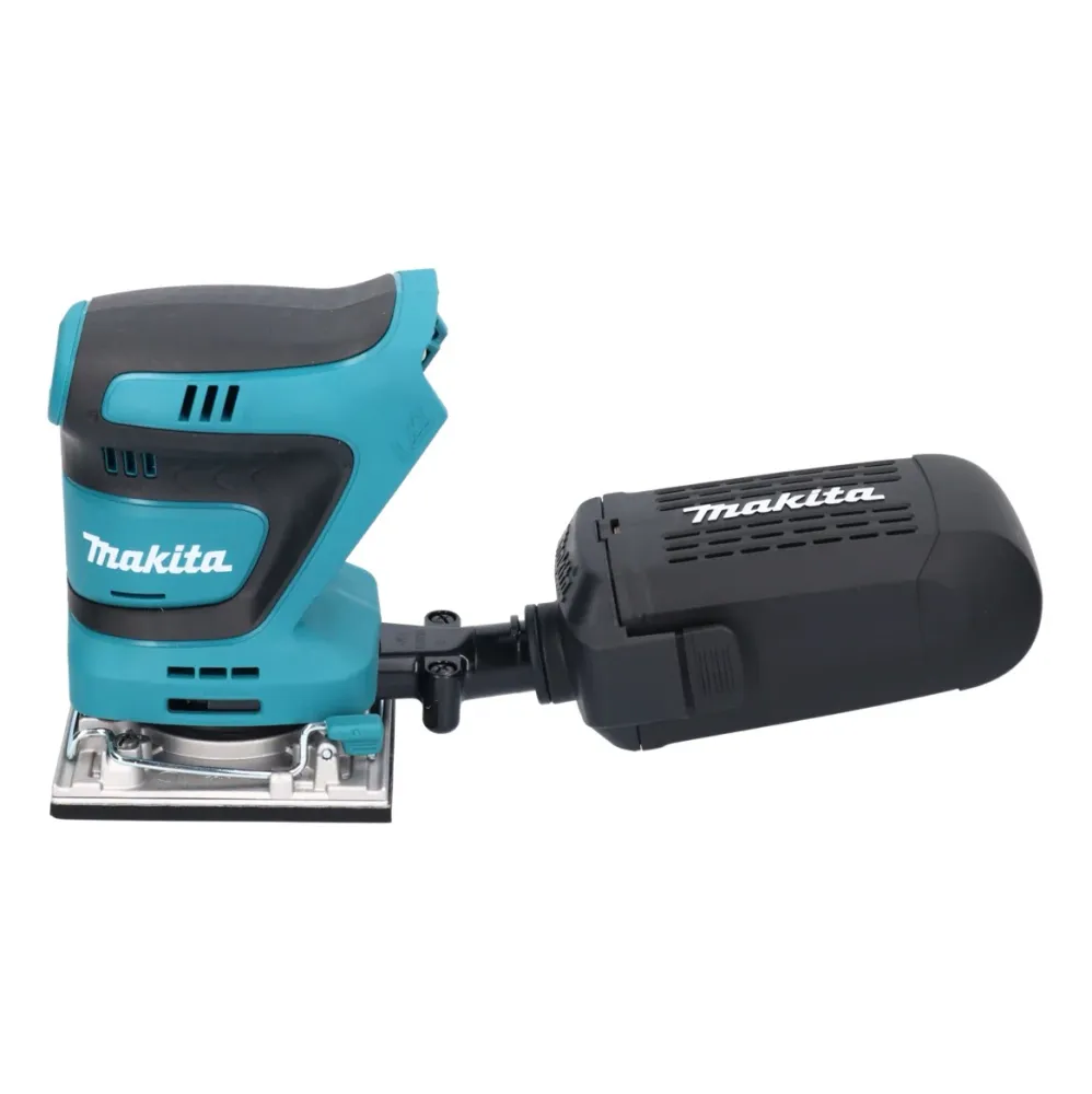 Akumulatorowa szlifierka oscylacyjna Makita DBO 482 RFJ 18 V 112 x 102 mm + 2x akumulator 3,0 Ah + ładowarka + Makpac
