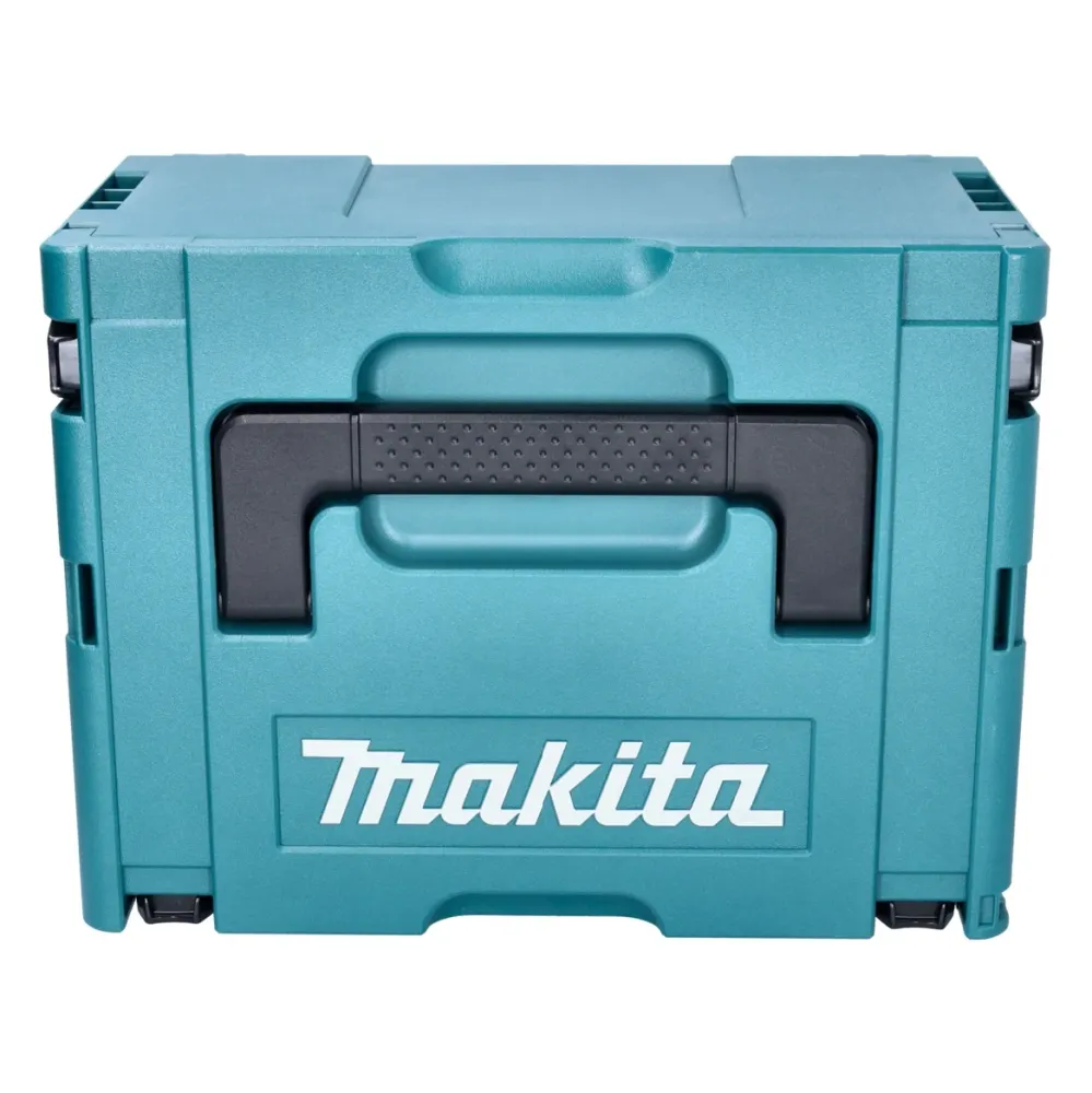 Akumulatorowe nożyce do blachy Makita DJS 200 RFJ 18 V 2,0 mm bezszczotkowe + 2x akumulator 3,0 Ah + ładowarka + Makpac