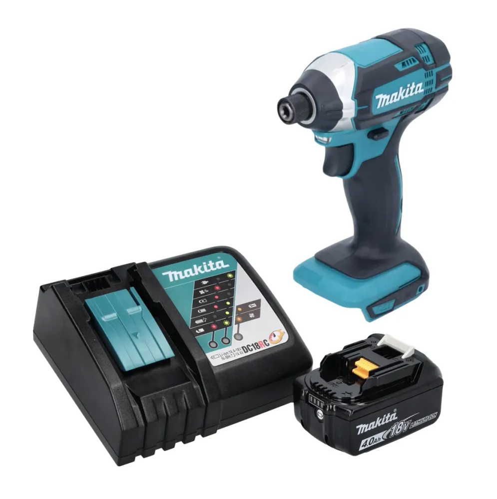 Akumulatorowy klucz udarowy Makita DTD 152 RM1 18 V 165 Nm + 1x akumulator 4,0 Ah + ładowarka