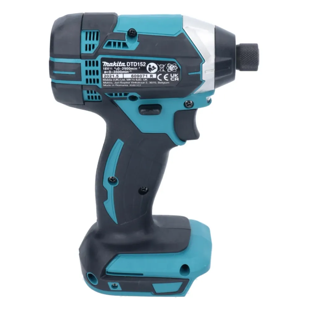 Akumulatorowy klucz udarowy Makita DTD 152 RM1 18 V 165 Nm + 1x akumulator 4,0 Ah + ładowarka