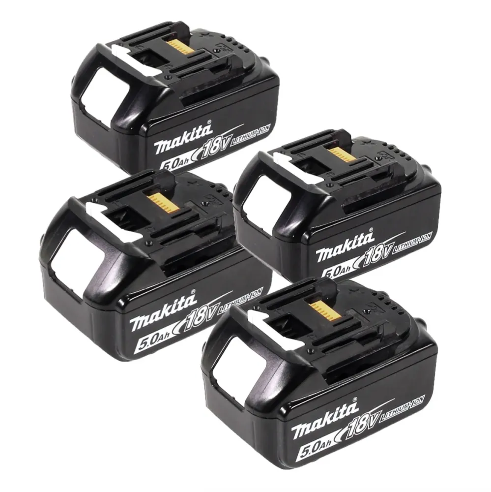 Makita DGA 900 T4KX2 akumulatorowa szlifierka kątowa 36V ( 2x18V ) 230mm bezszczotkowa + 4x akumulator 5,0Ah + Ezynut + wa...