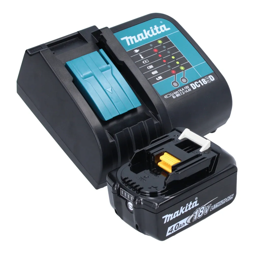 Makita DHP 487 SM1KO akumulatorowa wiertarko-wkrętarka udarowa 18 V 40 Nm bezszczotkowa seria Olive Outdoor Adventure + 1x...