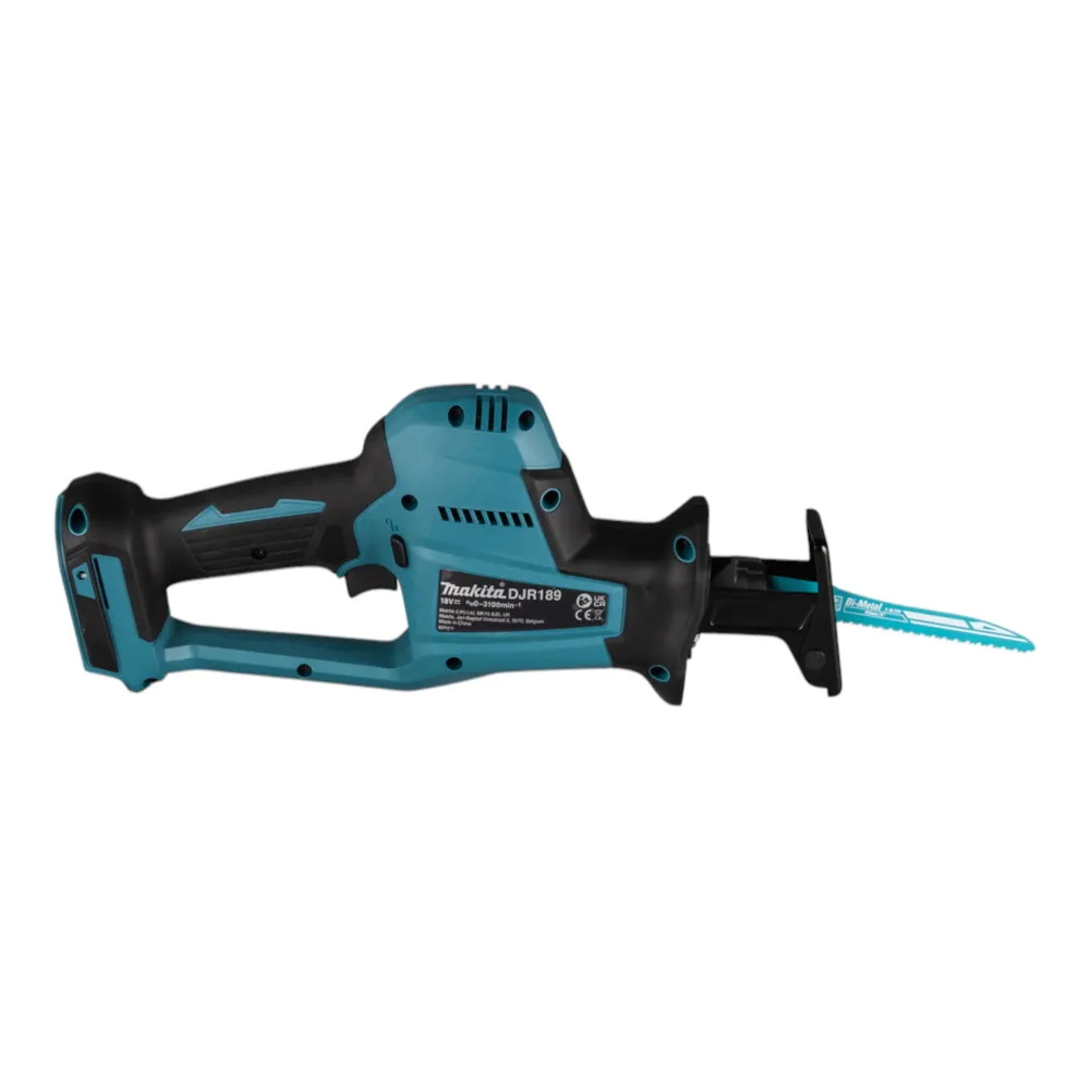 Makita DJR 189 Z akumulatorowa pilarka szablasta 18 V bezszczotkowa + zestaw brzeszczotów do piły szablastej ( P-83967 ) -...