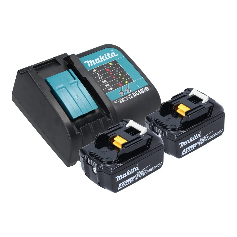 Makita DTD 173 SMJ akumulatorowy klucz udarowy 18 V 180 Nm 1/4" bezszczotkowy + 2x akumulator 4,0 Ah + ładowarka + Makpac