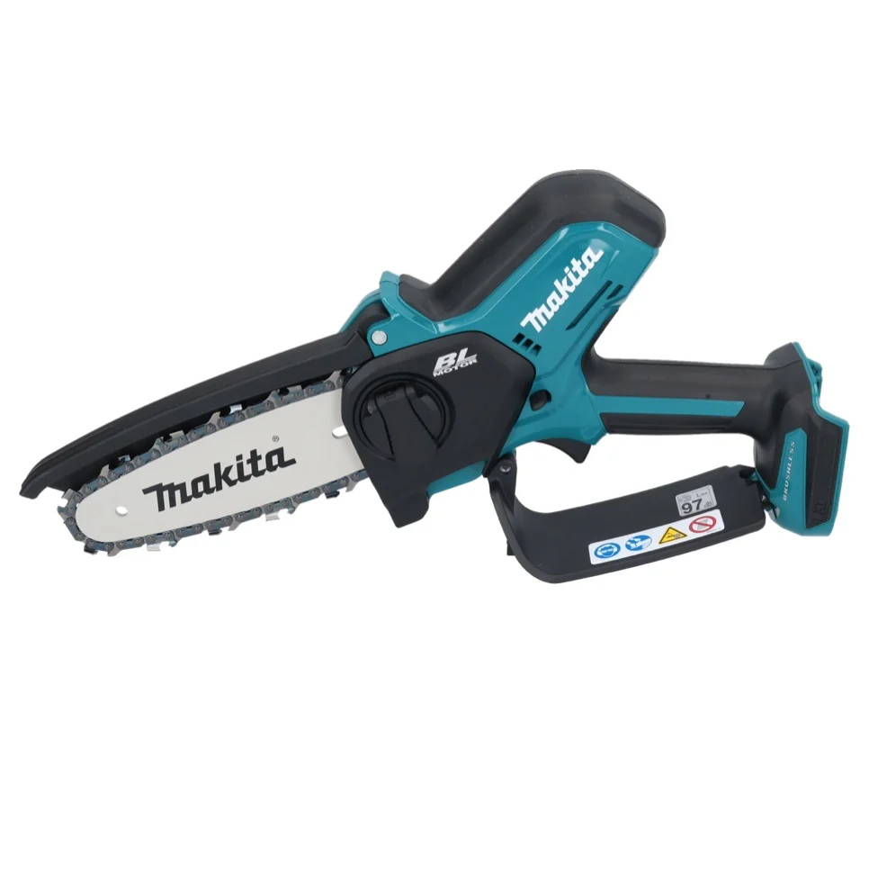 Makita DUC 150 RM2 akumulatorowa pilarka łńcuchowa 18 V 15 cm bezszczotkowa + 2x akumulator 4,0 Ah + ładowarka