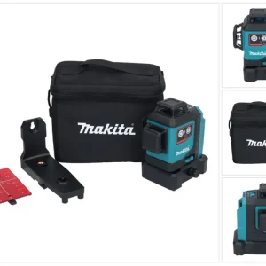 Makita SK 700 D akumulatorowy laser wieloliniowy czerwony 12 V maks. IP 54 10 m solo - bez akumulatora, bez ładowarki