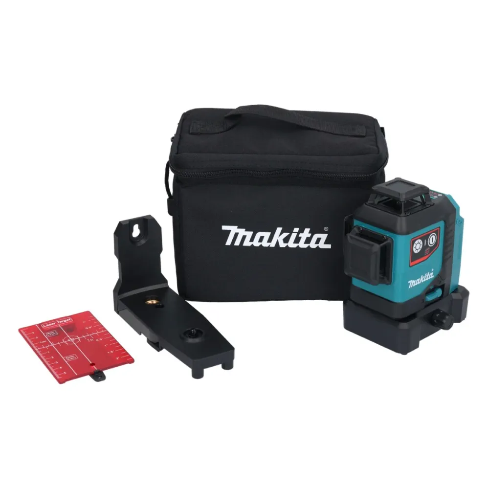 Makita SK 700 D akumulatorowy laser wieloliniowy czerwony 12 V maks. IP 54 10 m solo - bez akumulatora, bez ładowarki