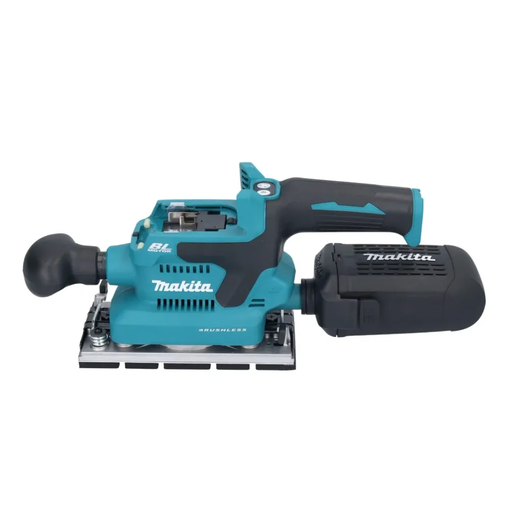 Makita DBO 381 T1U Akumulatorowa szlifierka oscylacyjna 18 V 93 x 185 mm bezszczotkowa + 1x akumulator 5,0 Ah - bez ładowarki