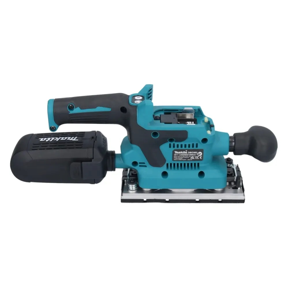 Makita DBO 382 ZJ akumulatorowa szlifierka oscylacyjna 18 V 93 x 185 mm bezszczotkowa + Makpac - bez akumulatora, bez łado...