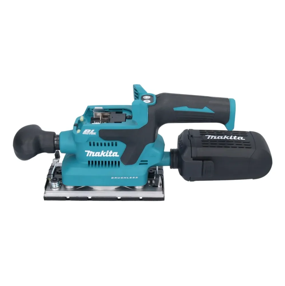 Makita DBO 382 RG1 akumulatorowa szlifierka oscylacyjna 18 V 93 x 185 mm bezszczotkowa + 1x akumulator 6,0 Ah + ładowarka
