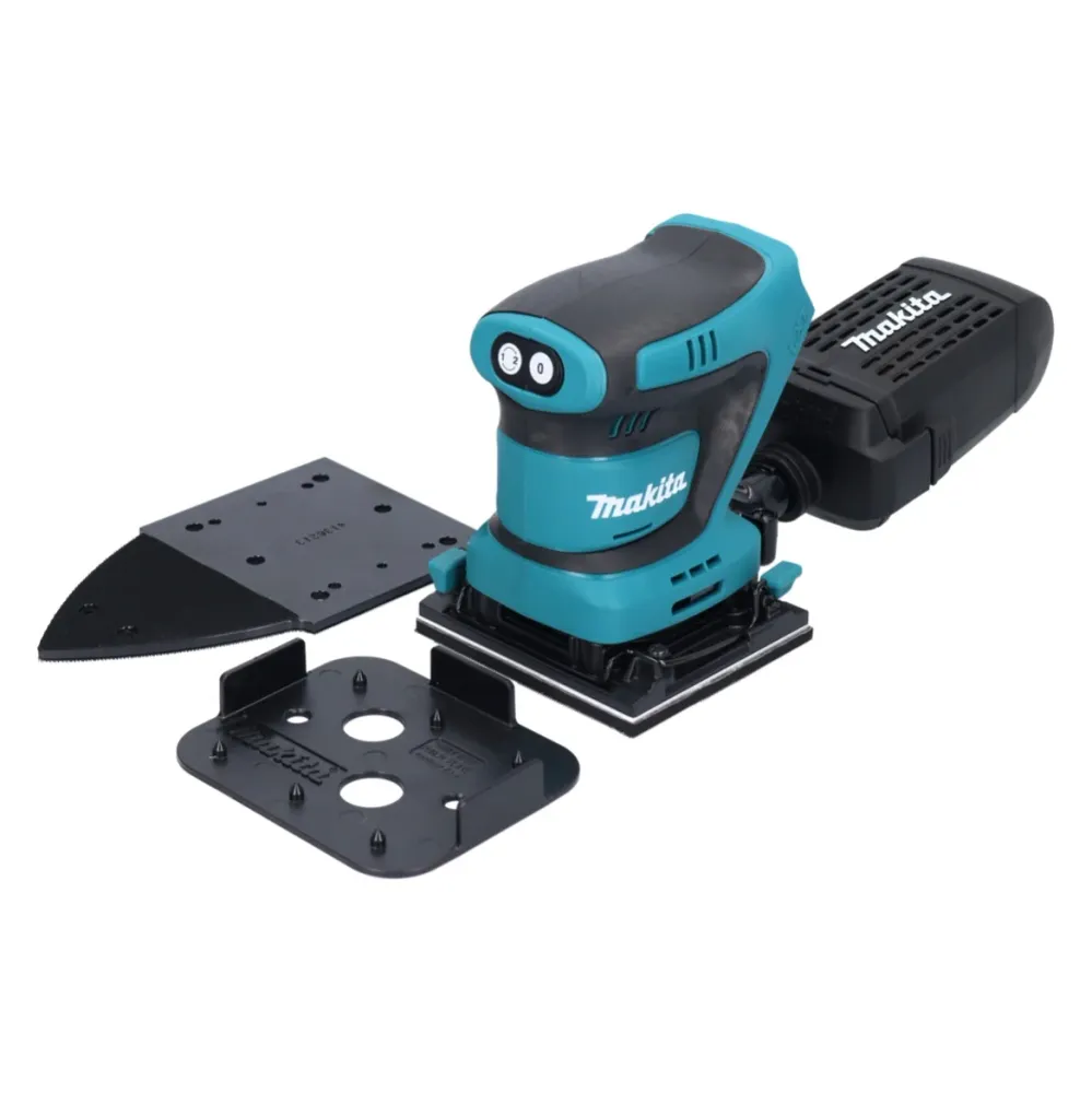 Makita DBO 480 Z akumulatorowa szlifierka oscylacyjna 18 V 112 x 102 mm solo - bez akumulatora, bez ładowarki