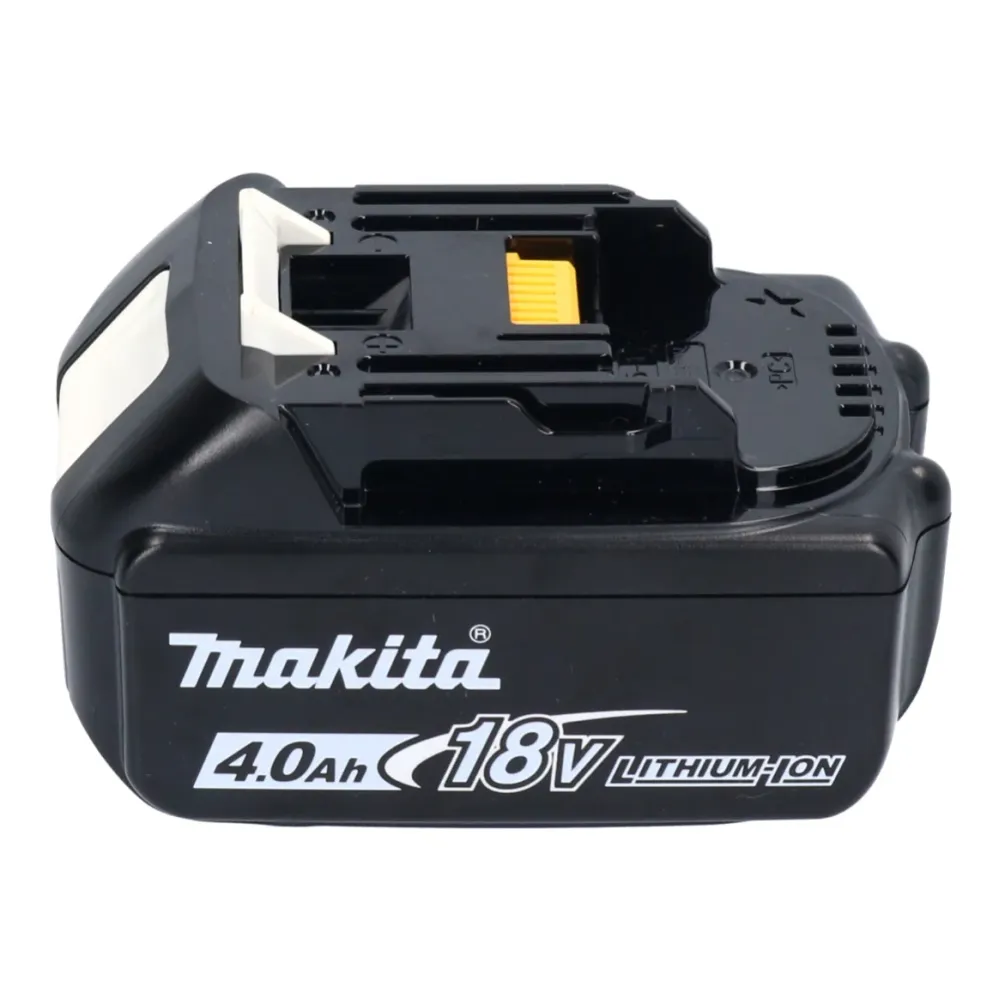 Makita DBO 480 M1J akumulatorowa szlifierka oscylacyjna 18 V 112 x 102 mm + 1x akumulator 4,0 Ah + Makpac - bez ładowarki
