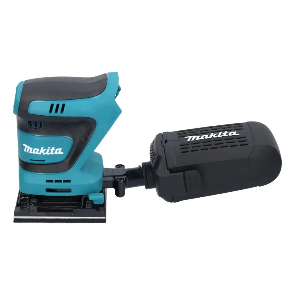 Makita DBO 480 RT1J akumulatorowa szlifierka oscylacyjna 18 V 112 x 102 mm + 1x akumulator 5,0 Ah + ładowarka + Makpac