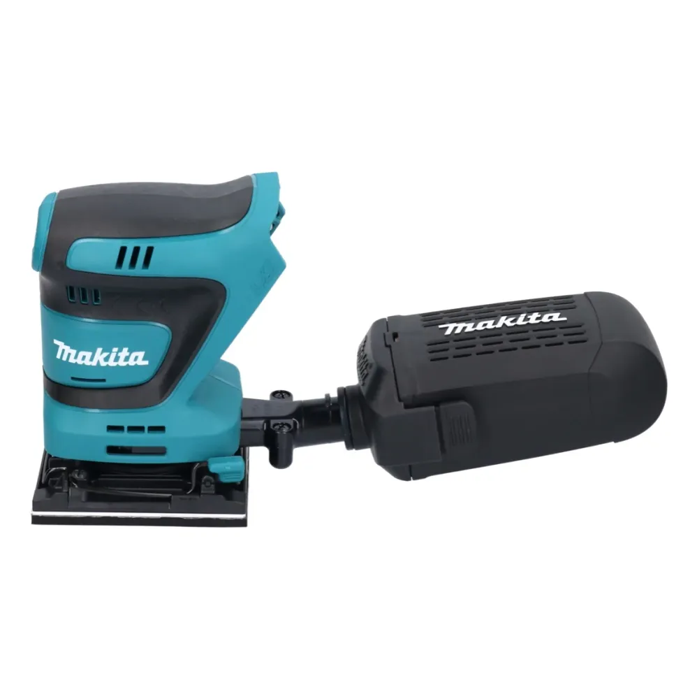 Makita DBO 481 RTJ akumulatorowa szlifierka oscylacyjna 18 V 112 x 102 mm + 2x akumulator 5,0 Ah + ładowarka + Makpac