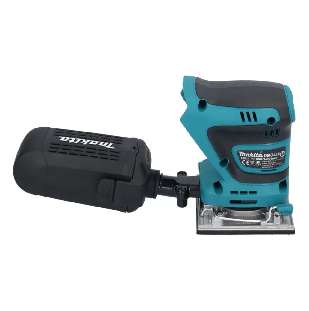 Makita DBO 484 M1 akumulatorowa szlifierka oscylacyjna 18 V 112 x 102 mm + 1x akumulator 4,0 Ah - bez ładowarki