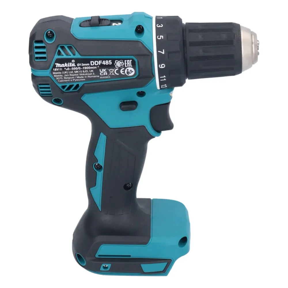 Makita DDF 485 ZK akumulatorowa wiertarko-wkrętarka 18 V 50 Nm bezszczotkowa + walizka - bez akumulatora, bez ładowarki