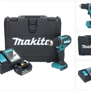 Makita DDF 485 RT akumulatorowa wiertarko-wkrętarka 18 V 50 Nm bezszczotkowa 1x akumulator 5,0 Ah + ładowarka + walizka
