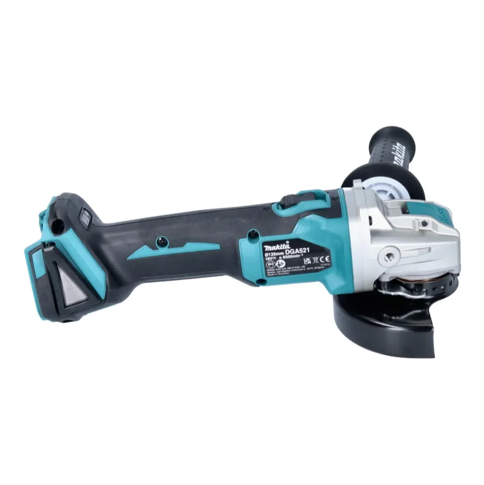Makita DGA 521 F1X1 akumulatorowa szlifierka kątowa 18 V 125 mm X-LOCK Brushless + 1x akumulator 3,0 Ah - bez ładowarki