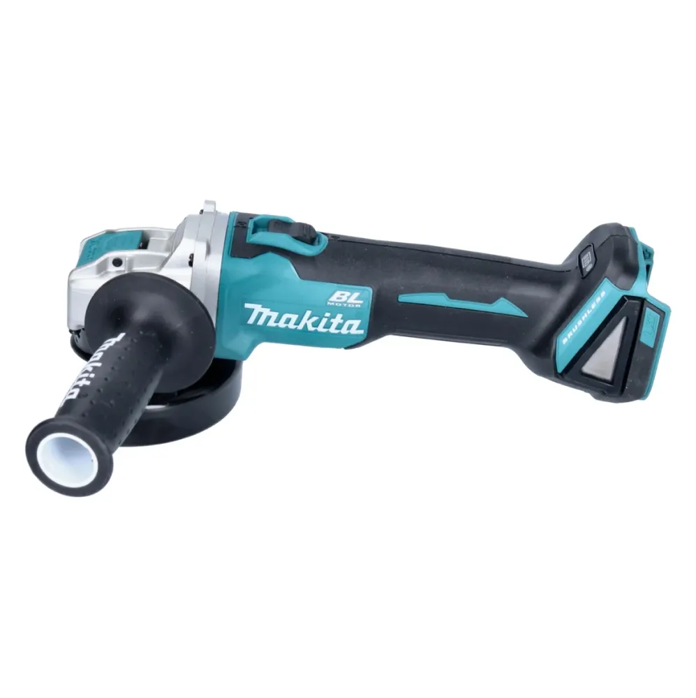 Makita DGA 521 RMX1J Akumulatorowa szlifierka kątowa 18 V 125 mm X-LOCK Bezszczotkowa + 2x akumulator 4,0 Ah + ładowarka +...