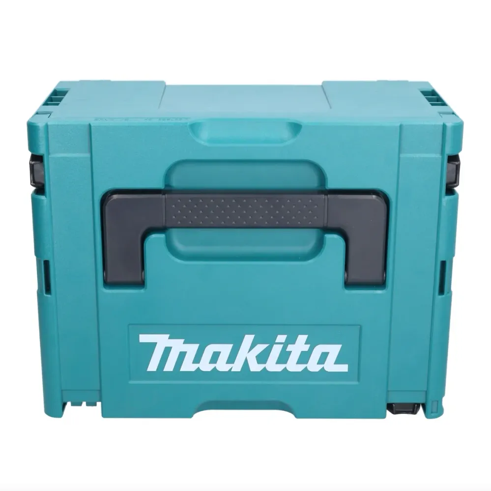 Makita DHP 484 SYJ W akumulatorowa wiertarka udarowa 18 V 54 Nm bezszczotkowa biał + 2x akumulator 1,5 Ah + ładowarka + Ma...