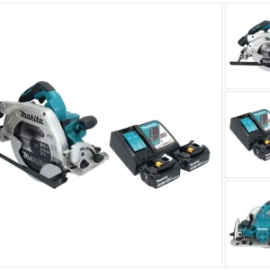 Makita DHS 900 RF2U Akumulatorowa pilarka tarczowa 36 V ( 2x 18 V ) 235 mm bezszczotkowa + 2x akumulator 3,0 Ah + ładowark...
