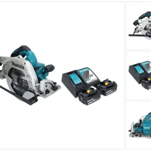 Makita DHS 900 RM2U Akumulatorowa pilarka tarczowa 36 V ( 2x 18 V ) 235 mm bezszczotkowa + 2x akumulator 4,0 Ah + ładowark...