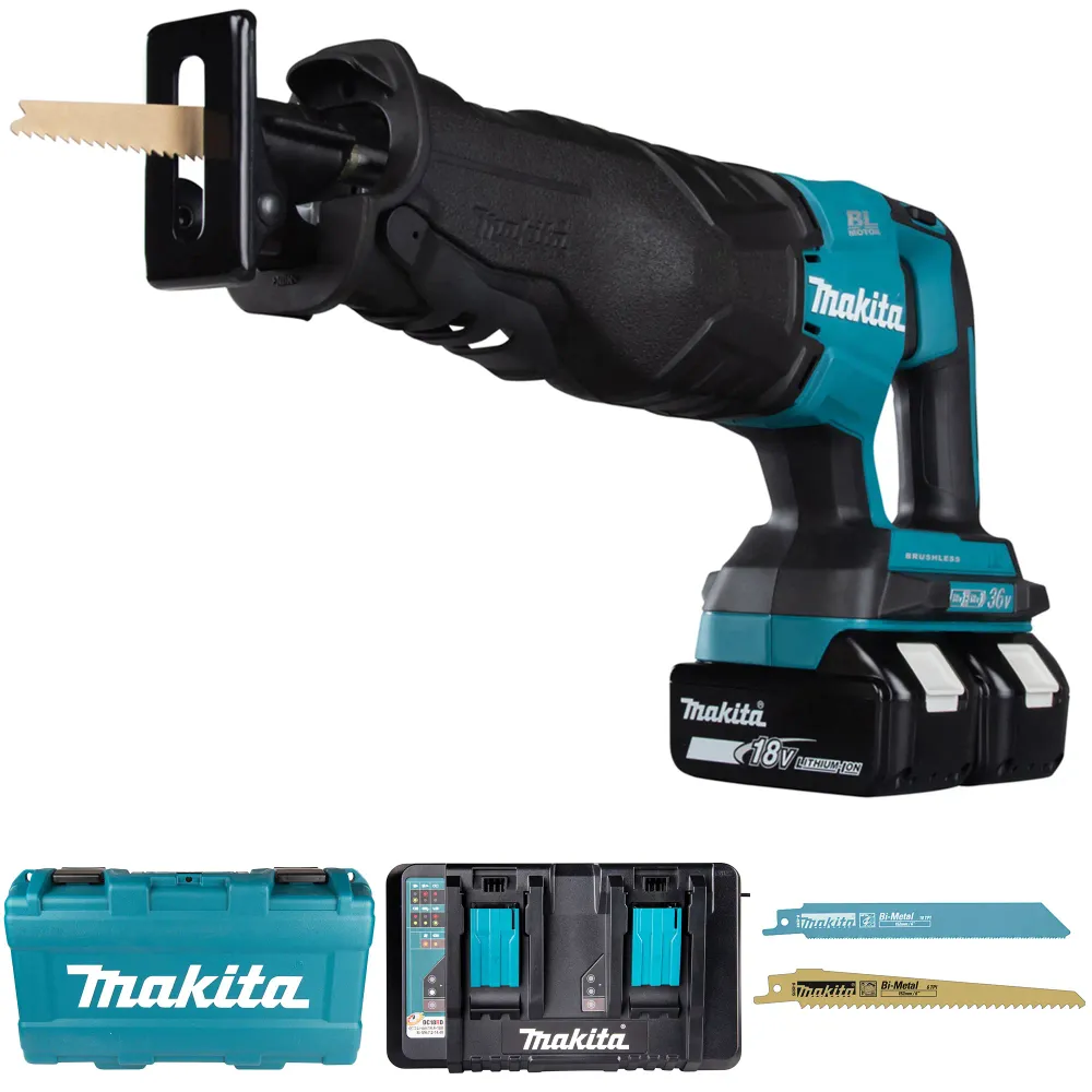 Makita DJR360PT2 18Vx2 5Ah pił prosta