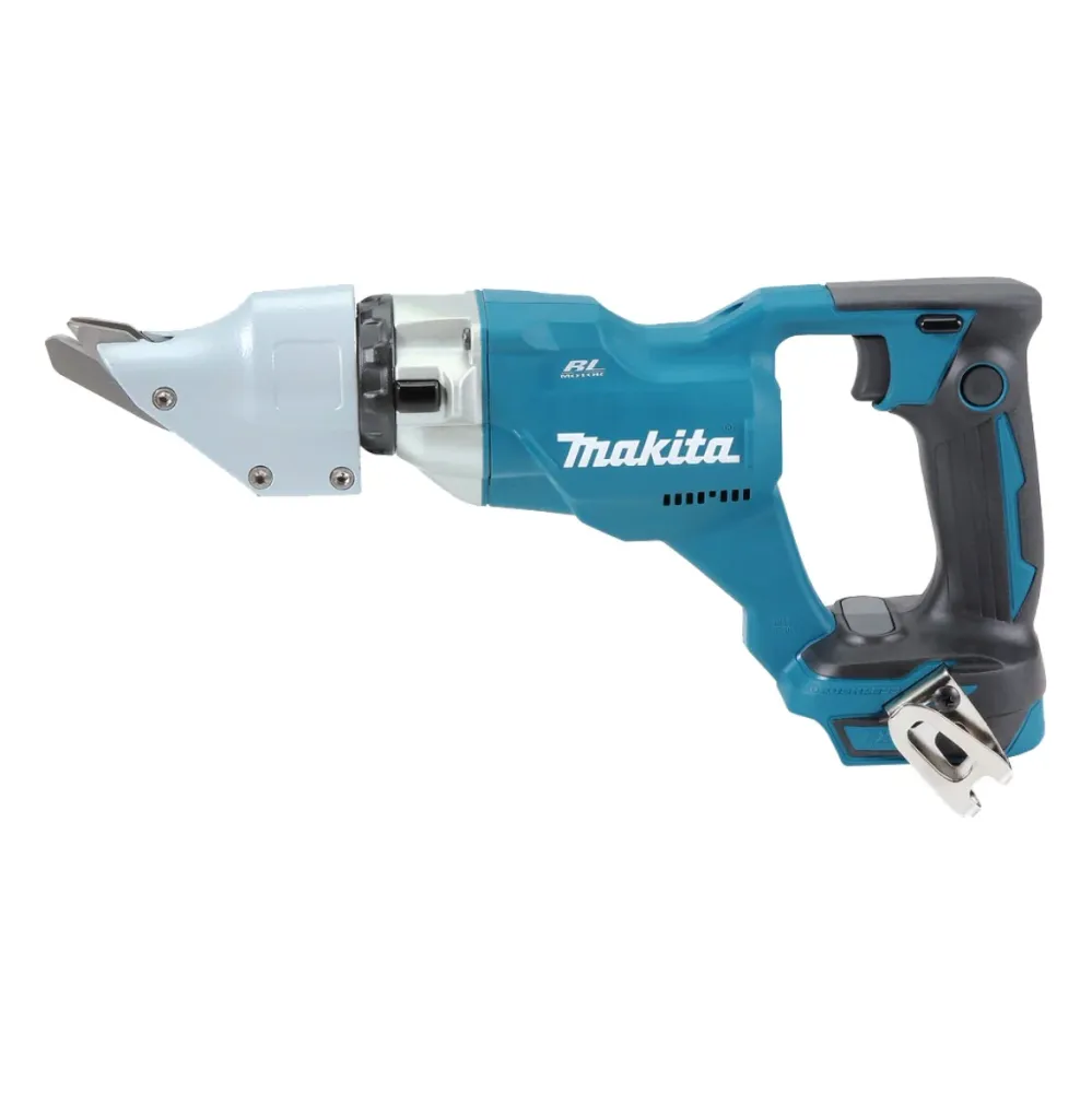 Makita DJS 200 RM1J akumulatorowe nożyce do blachy 18 V 2,0 mm bezszczotkowe + 1x akumulator 4,0 Ah + ładowarka + Makpac