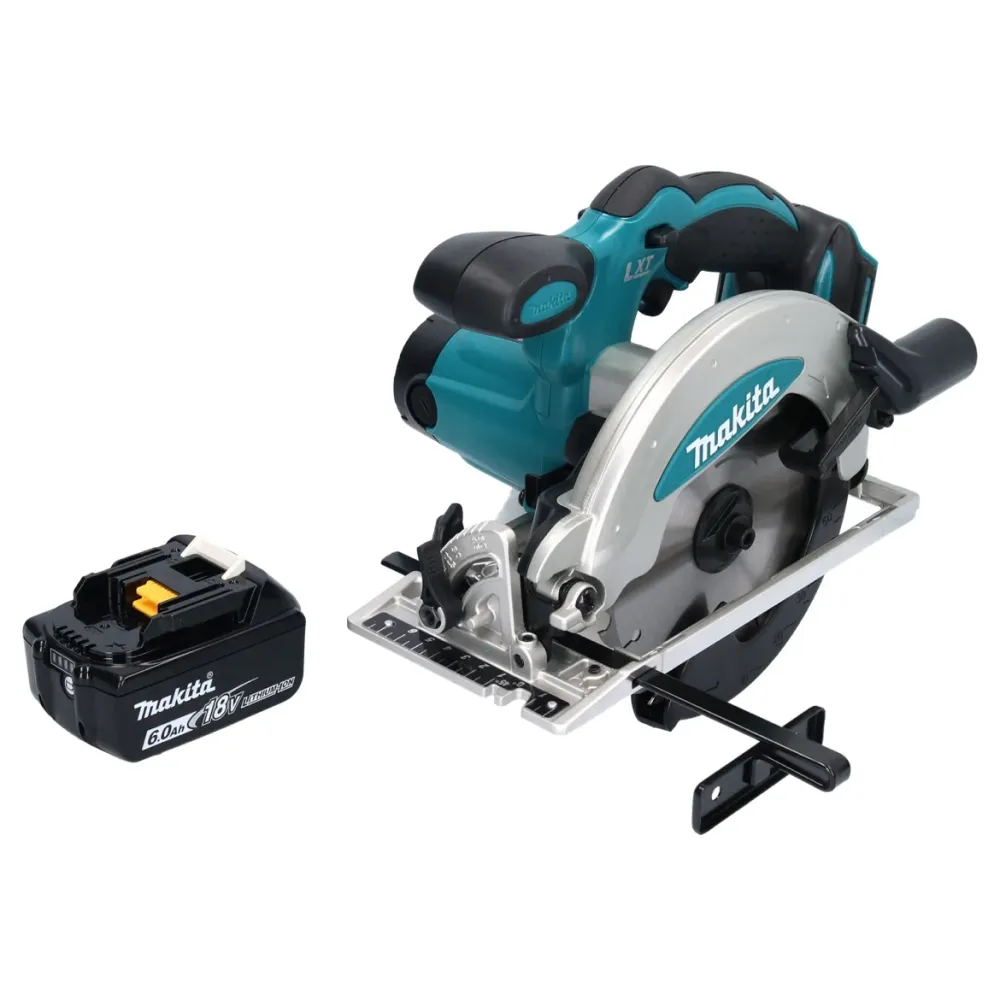 Makita DSS 610 G1 akumulatorowa pilarka tarczowa 18 V 165 mm + 1x akumulator 6,0 Ah - bez ładowarki