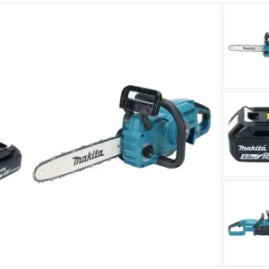 Makita DUC 357 MX2 Akumulatorowa pilarka łńcuchowa 18 V 35 cm 7,7 m/s Bezszczotkowa + 1x akumulator 4,0 Ah - bez ładowarki