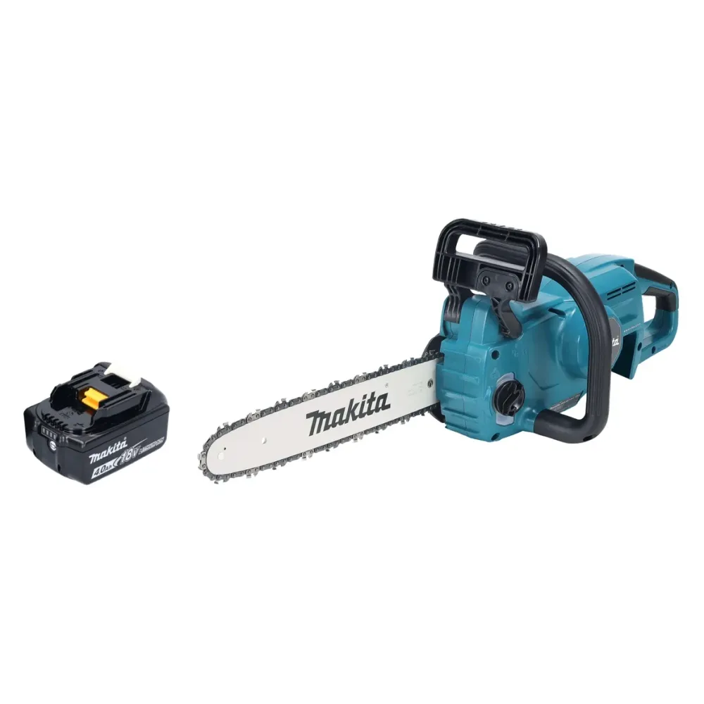 Makita DUC 357 MX2 Akumulatorowa pilarka łńcuchowa 18 V 35 cm 7,7 m/s Bezszczotkowa + 1x akumulator 4,0 Ah - bez ładowarki