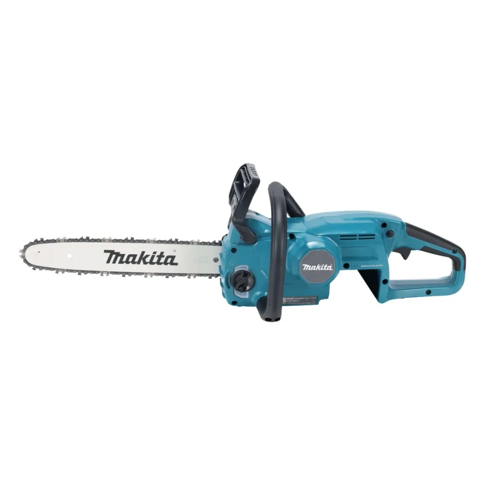 Makita DUC 357 RM2X2 Akumulatorowa pilarka łńcuchowa 18 V 35 cm 7,7 m/s Bezszczotkowa + 2x akumulator 4,0 Ah + ładowarka