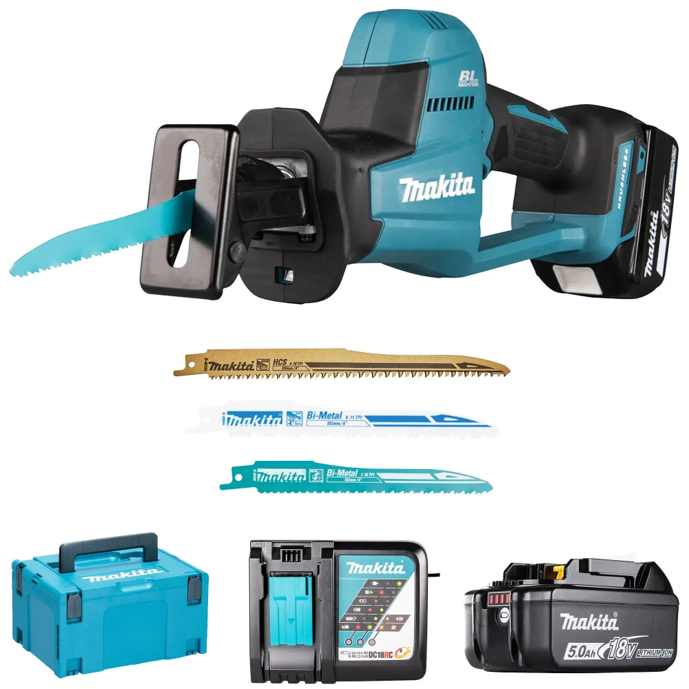 Pił szablasta Makita DJR189RTJ 18V 5Ah