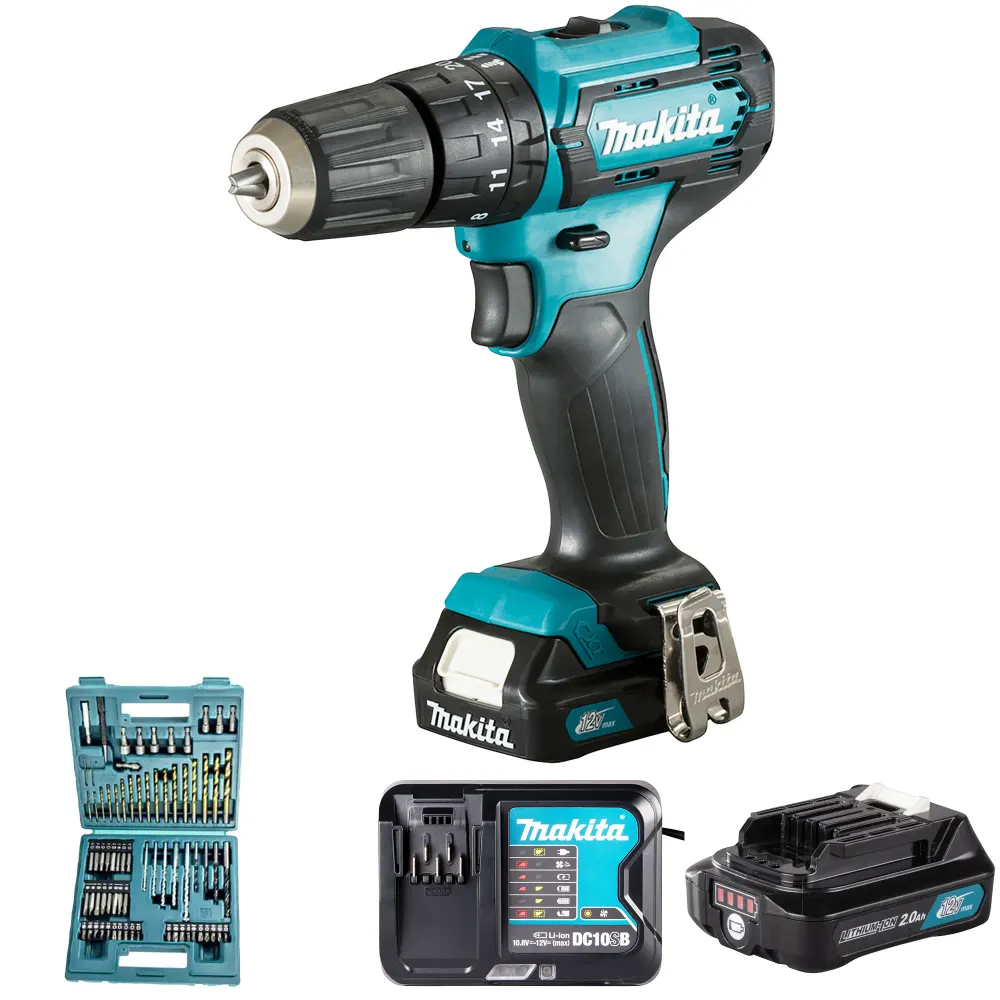 Wiertarka udarowa Makita HP333DSAX1 12V 2Ah