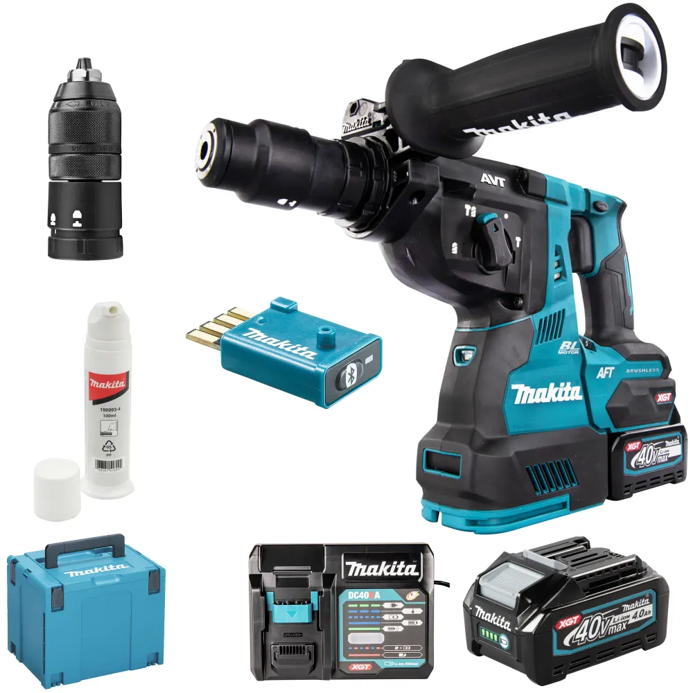 Wiertarka udarowa Makita HR002GM202 40V 4Ah