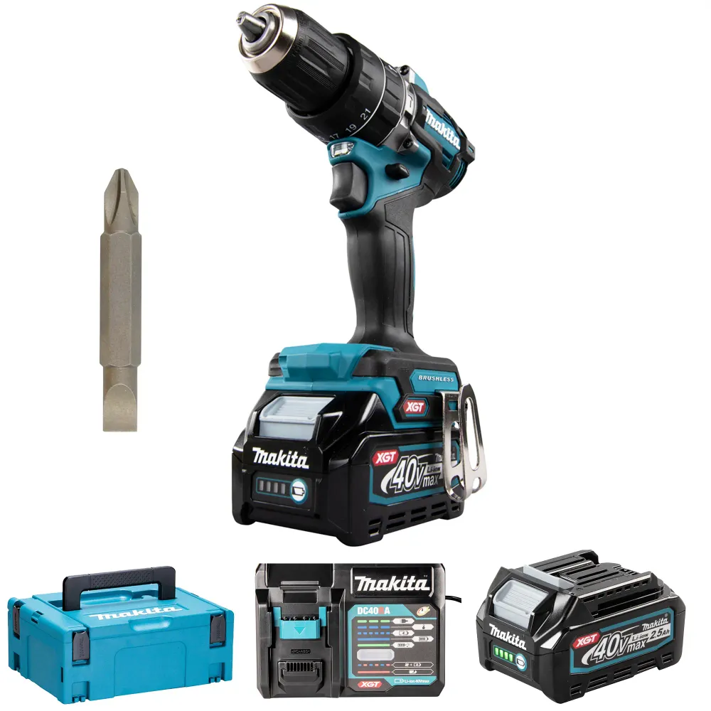 Zakrętarka udarowa Makita HP002GD201 40V 2,5Ah