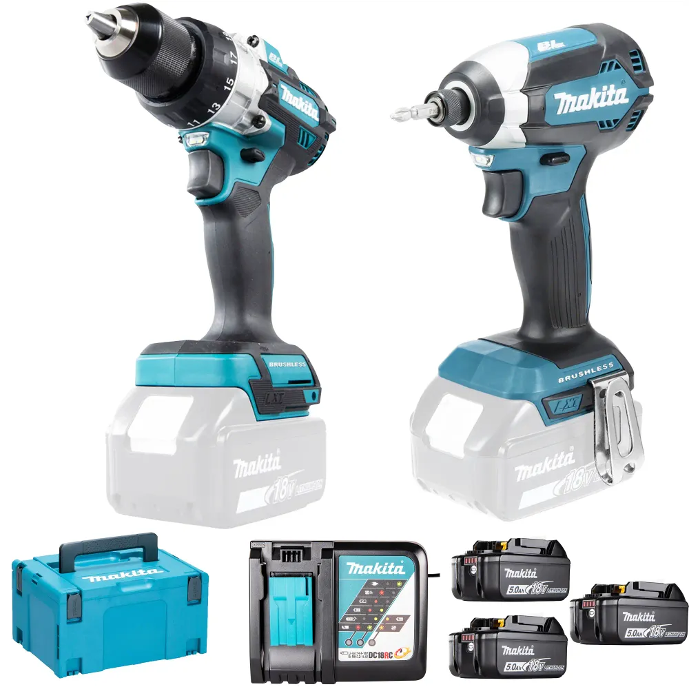 Zestaw elektronarzędzi Makita DLX2418TJ 18V 5Ah