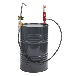 Meclube Pneumatyczna Pompa Olejowa 940 mm Szary Metalik 180-220 L