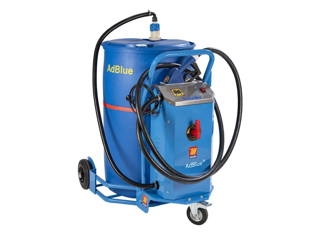 Meclube Pompa elektryczna Giuly-Blu 40 l/min 330W na mobilnym podwoziu do AdBlue