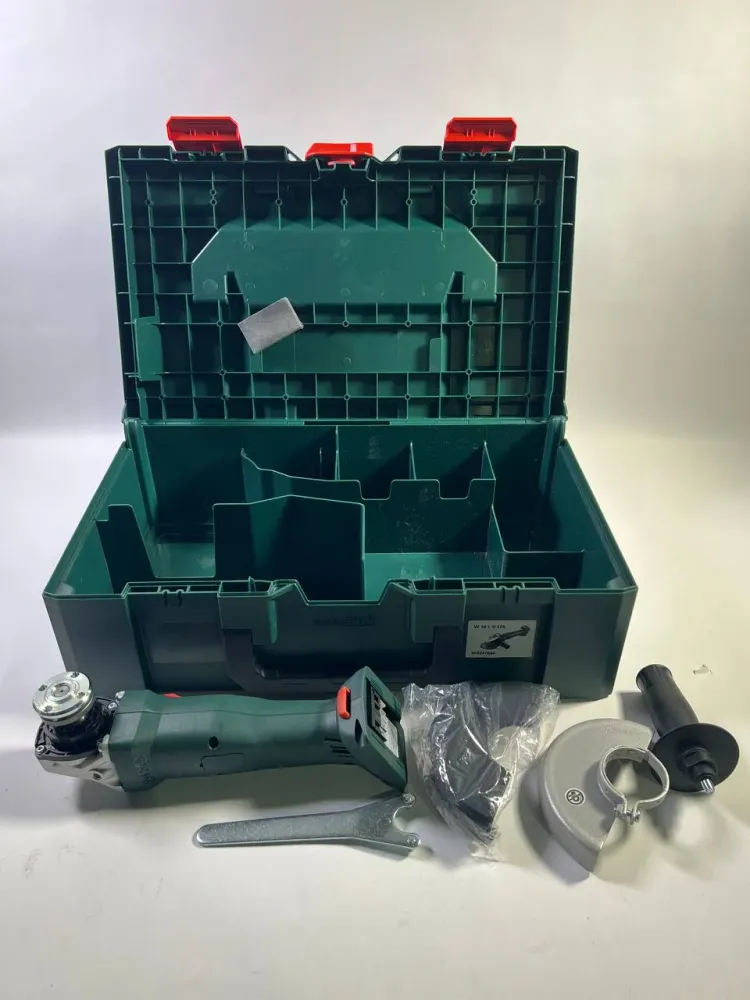 Metabo W 18 L 9-125 Akumulatorowa szlifierka kątowa 18 V 125 mm + metaBOX ( 602247840 ) - bez akumulatora, bez ładowarki