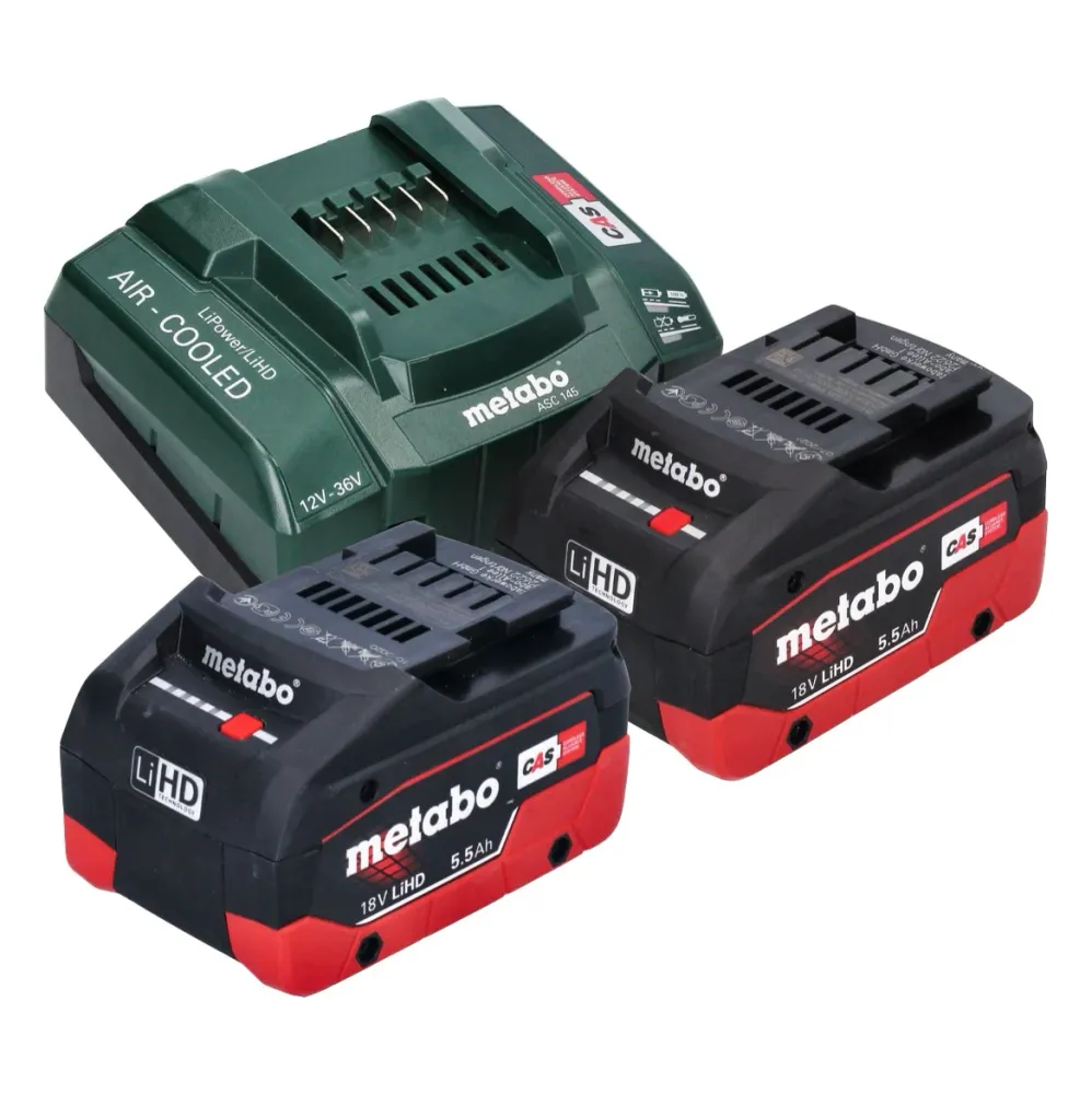 Akumulatorowa pilarka do gałęzi Metabo MS 18 LTX 15 18 V 15 cm 5 m/s + 2x akumulator 5,5 Ah + ładowarka + metaBOX