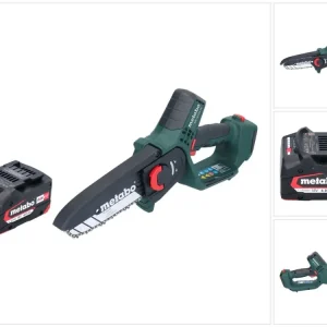 Akumulatorowa pilarka do przycinania Metabo MS 18 LTX 15 18 V 15 cm 5 m/s + 1x akumulator 4,0 Ah - bez ładowarki