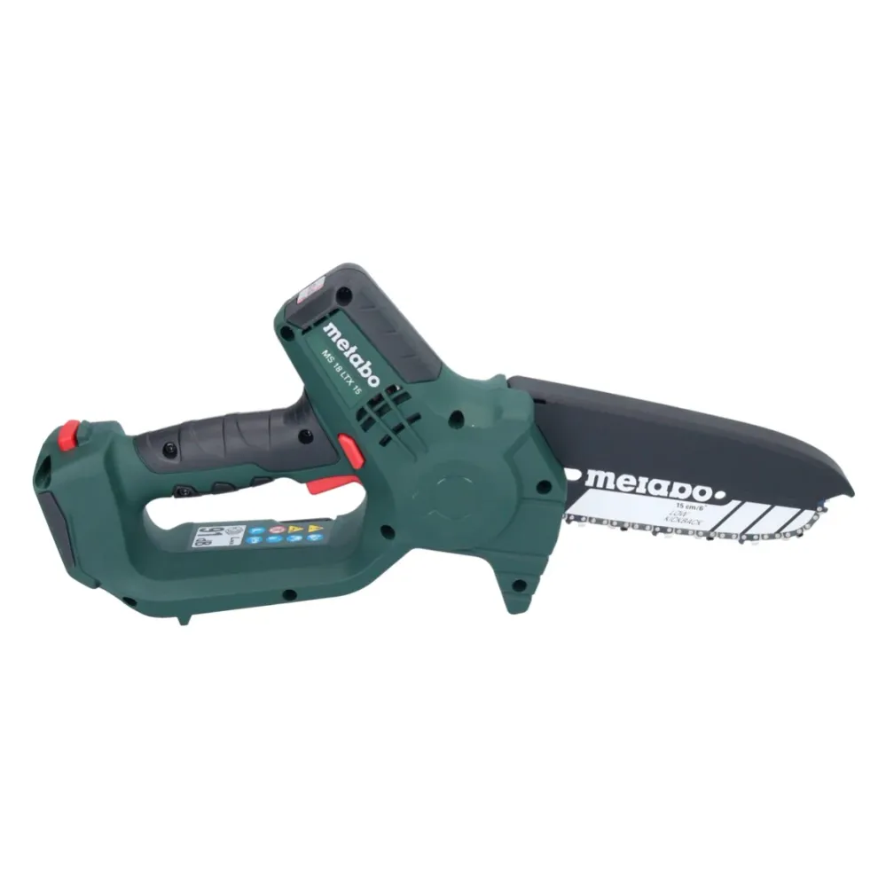 Akumulatorowa pilarka do przycinania Metabo MS 18 LTX 15 18 V 15 cm 5 m/s + 1x akumulator 4,0 Ah - bez ładowarki