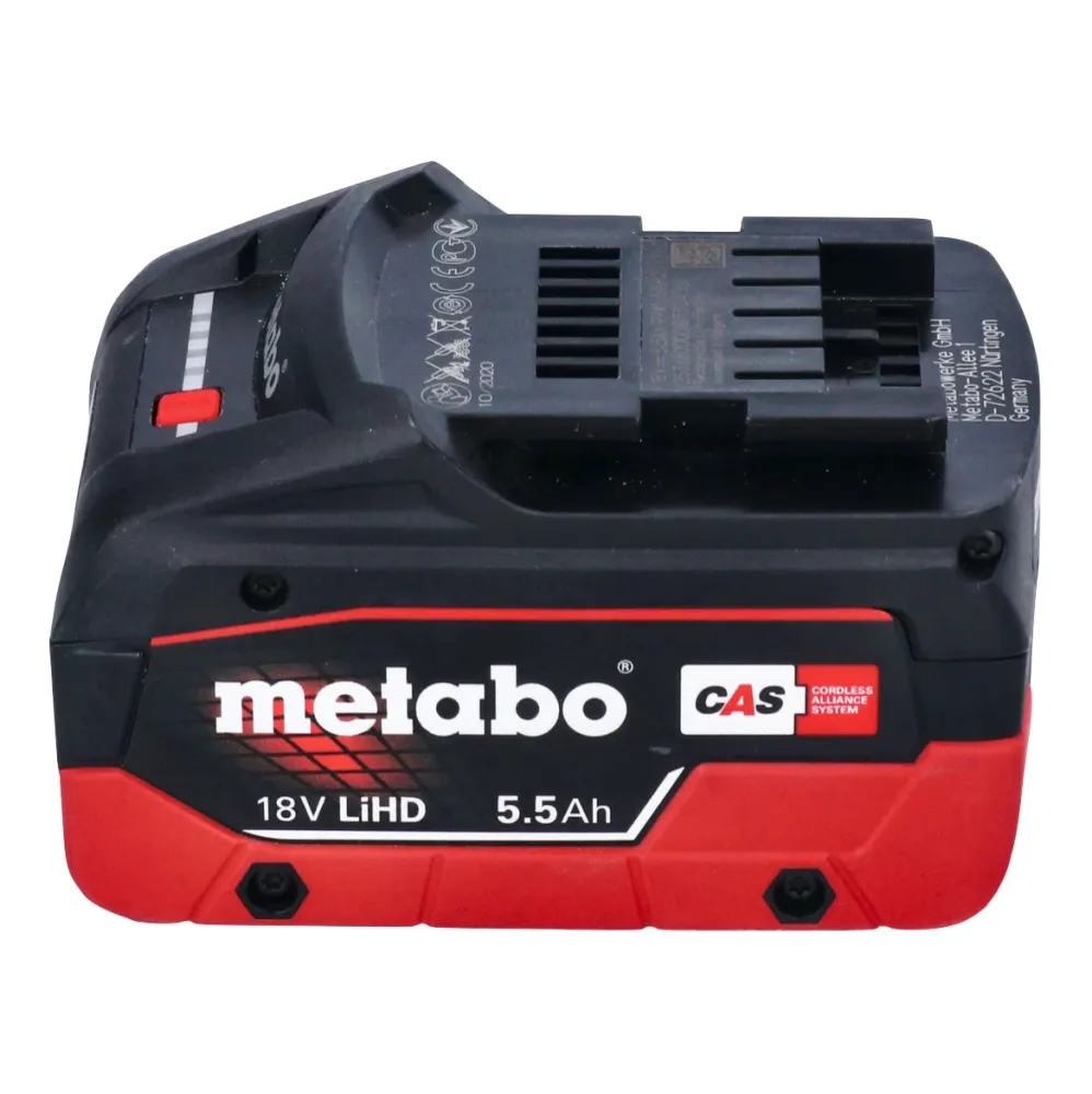 Akumulatorowa szlifierka kątowa Metabo WVB 18 LTX BL 15-125 Quick 18 V 125 mm bezszczotkowa + 1x akumulator 5,5 Ah + metaB...