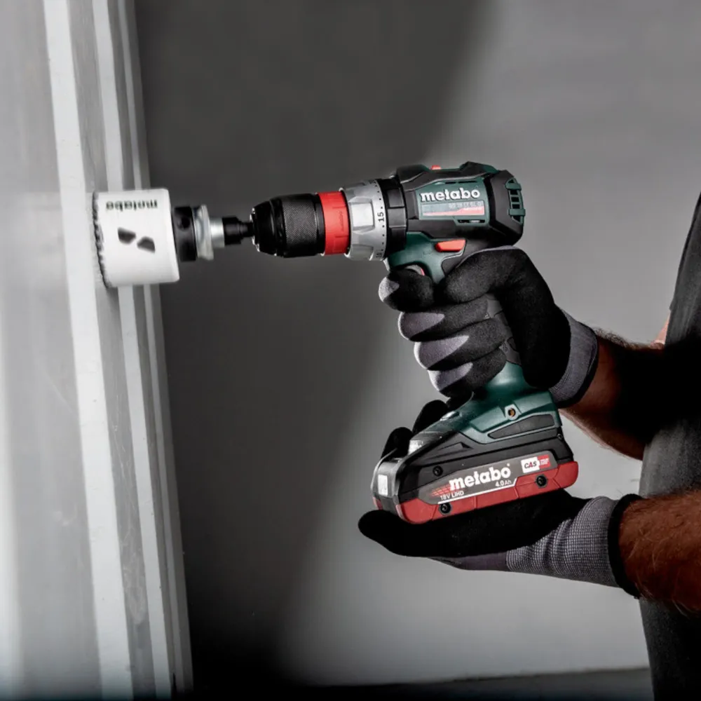 Metabo BS 18 LT BL Q akumulatorowa wiertarko-wkrętarka 18 V 75 Nm bezszczotkowa + 1x akumulator LiHD 4,0 Ah + ładowarka