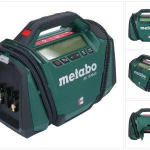 Kompresor akumulatorowy Metabo AK 18 Multi 18 V 11 bar Solo ( 600794850 ) - bez akumulatora, bez ładowarki